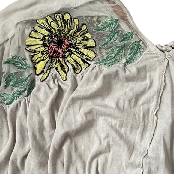Free People sunflower top size medium - Picture 5 of 6